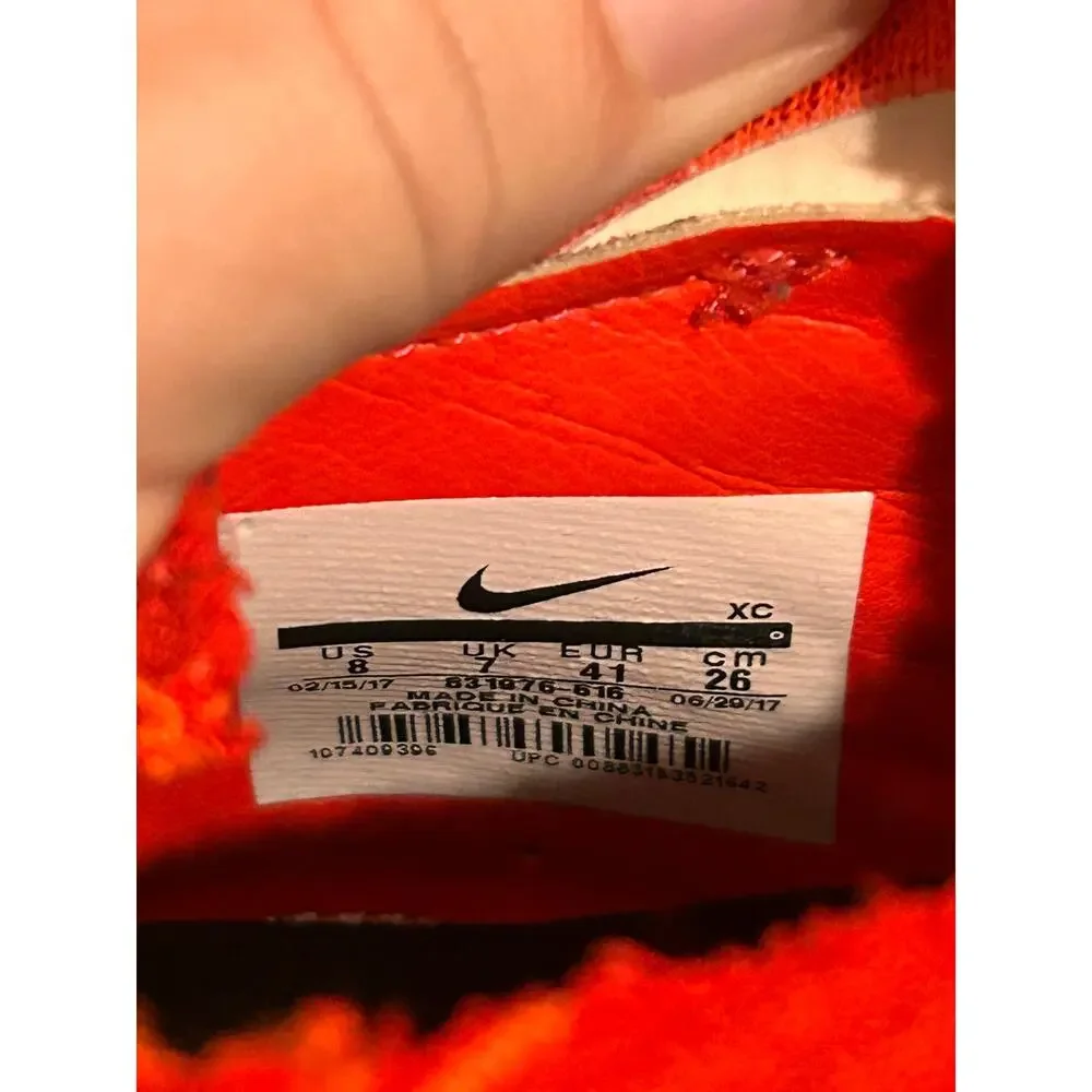 Nike MercurialX Proximo II DF IC Indoor Soccer Shoes Red Men’s 8 *Please Read